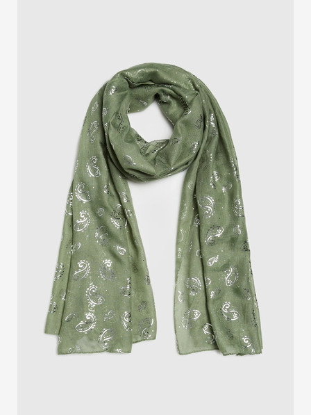 Moodo Zeleni ženski Moodo šal s uzorkom