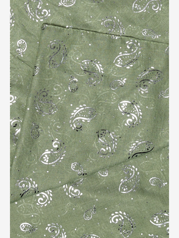 Moodo Zeleni ženski Moodo šal s uzorkom