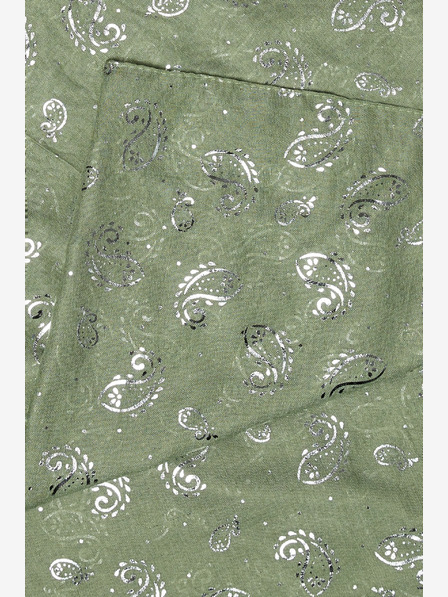 Moodo Zeleni ženski Moodo šal s uzorkom