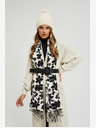 Moodo Crno-bijeli cvjetni Moodo ženski šal