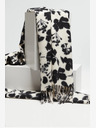 Moodo Crno-bijeli cvjetni Moodo ženski šal