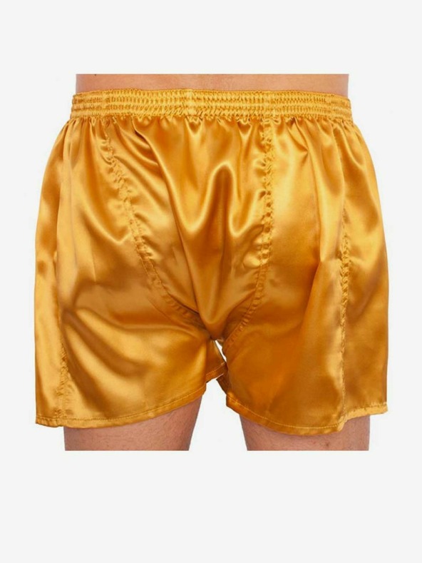 Styx Muške gaćice Styx classic gumeno saten zlatne