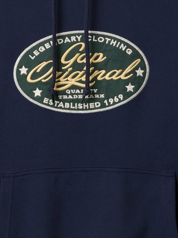 GAP Oversize majica s logom Americana GAP