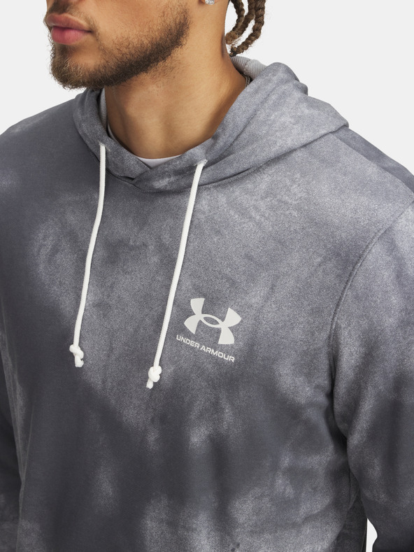 Under Armour Muške Under Armour UA Rival Terry AOP Hood Q1