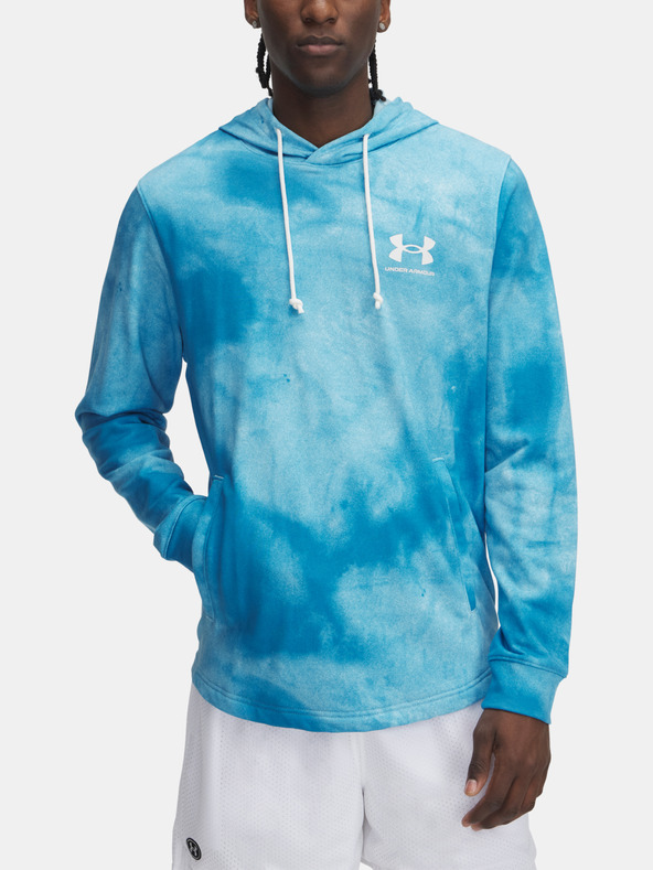 Under Armour Muške Under Armour UA Rival Terry AOP Hood Q1
