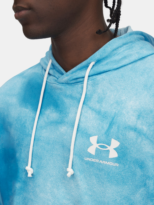 Under Armour Muške Under Armour UA Rival Terry AOP Hood Q1
