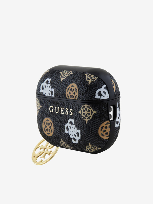 Guess Guess PU 4G Peony Charm Case za AirPods Pro 2 crna