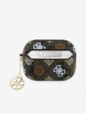 Guess Guess PU 4G Peony Charm Case za AirPods 3 smeđa