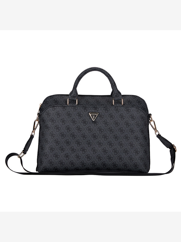 Guess PU 4G Triangle Logo Taška na Notebook 15/16" Black Etui za telefon