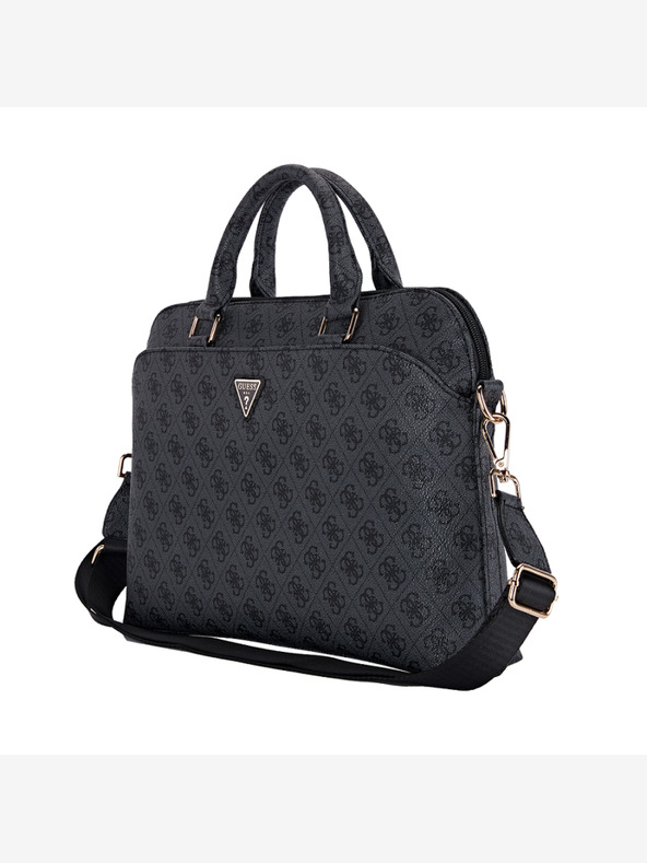 Guess PU 4G Triangle Logo Taška na Notebook 15/16" Black Etui za telefon