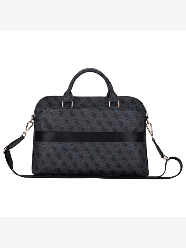 Guess PU 4G Triangle Logo Taška na Notebook 15/16" Black Etui za telefon