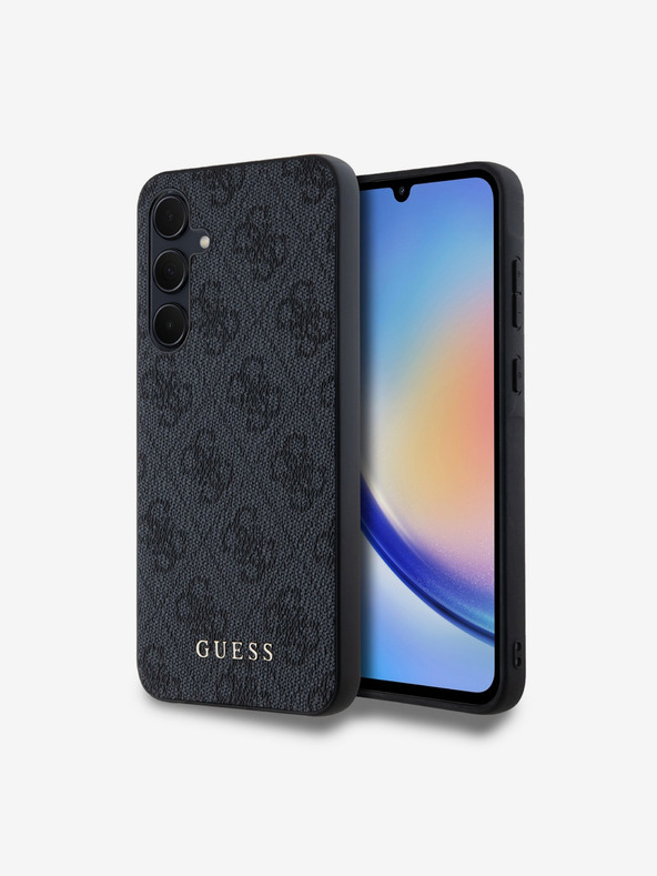 Guess Guess 4G stražnja maska ​​za Samsung Galaxy A35 5G siva