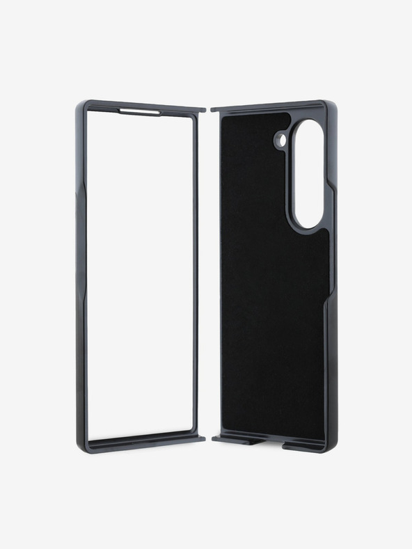 Guess Stražnja maska ​​Guess PU 4G s metalnim logotipom za Samsung Galaxy Z Fold 6 smeđa