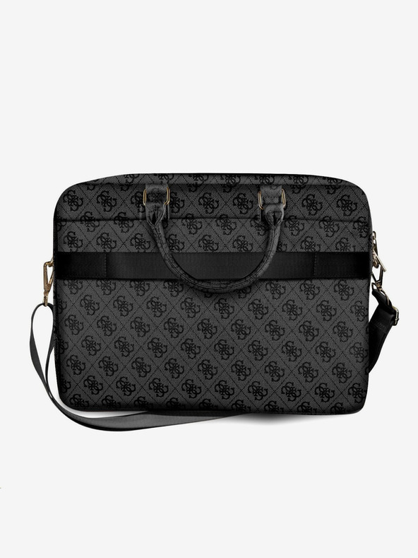 Guess Guess PU 4G metalna torba za prijenosno računalo s logotipom 15/16 siva"