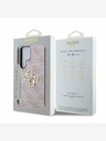 Guess Stražnja maska ​​Guess PU 4G s metalnim logotipom za Samsung Galaxy S25 Ultra Pink