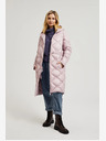 Moodo Moodo svijetloružičasta prošivena jakna s manžetama