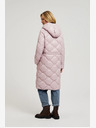 Moodo Moodo svijetloružičasta prošivena jakna s manžetama