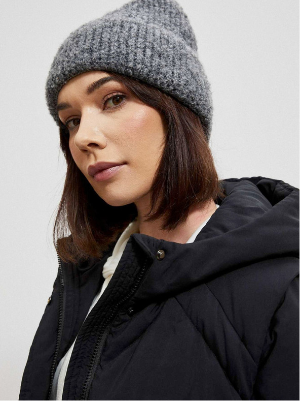 Moodo Crna ženska jakna s rukavima na skidanje Moodo