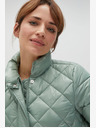 Moodo Moodo ženska zelena prošivena jakna