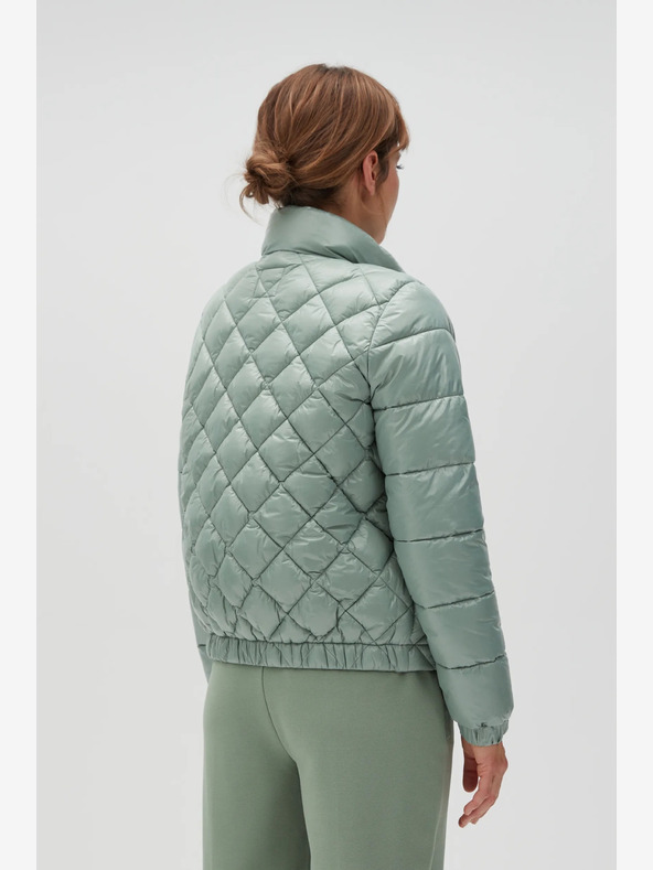 Moodo Moodo ženska zelena prošivena jakna