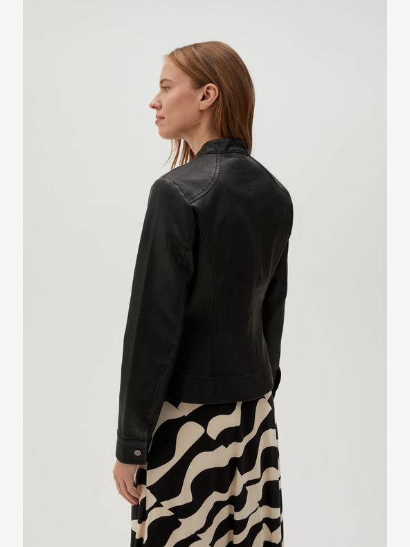 Moodo Crna Moodo ženska kožna jakna