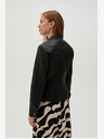 Moodo Crna Moodo ženska kožna jakna