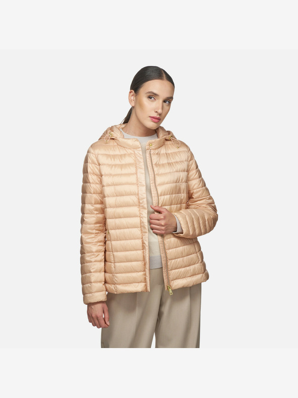 Geox Ružičasta ženska prošivena jakna Geox Jaysen