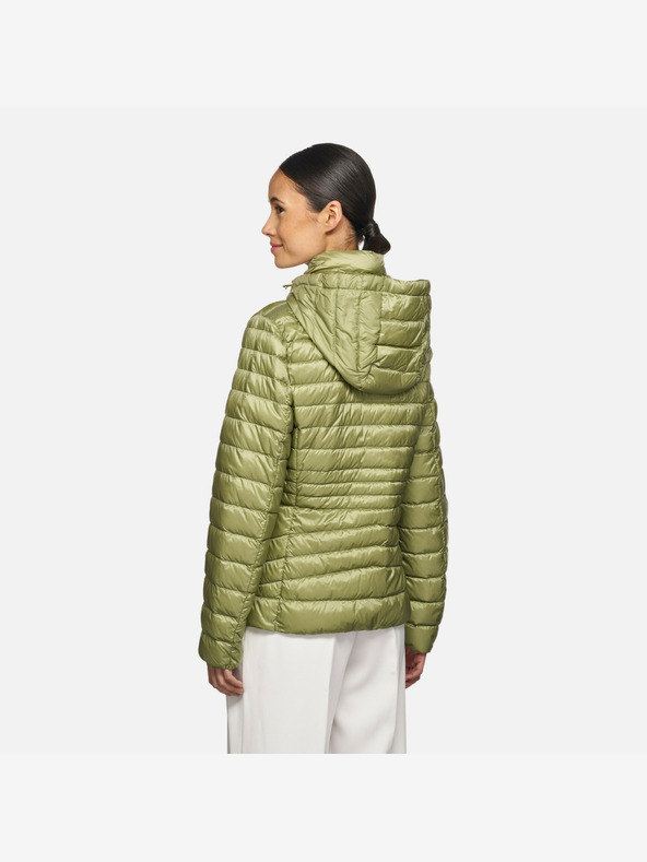 Geox Svijetlozelena ženska jakna s perjem Geox Jaysen