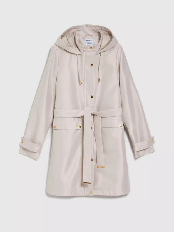 Moodo Moodo bež ženska jakna