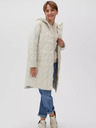 Moodo Moodo krem ​​ženska prošivena jakna