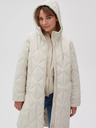 Moodo Moodo krem ​​ženska prošivena jakna