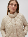 Moodo Moodo bež ženska prošivena jakna