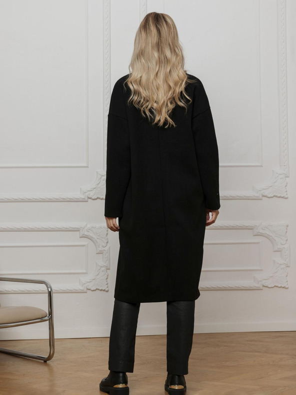 Edoti Edoti crni ženski kaput