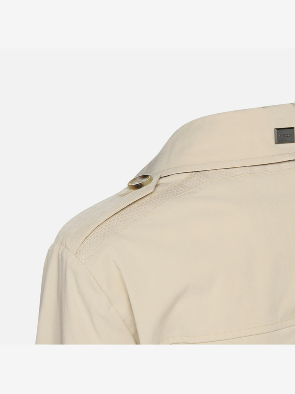 Geox Bež kabát Geox Claudin za žene