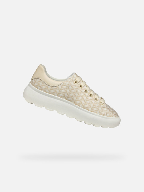 Geox Geox Spherica EC4.1 krem ​​ženske tenisice