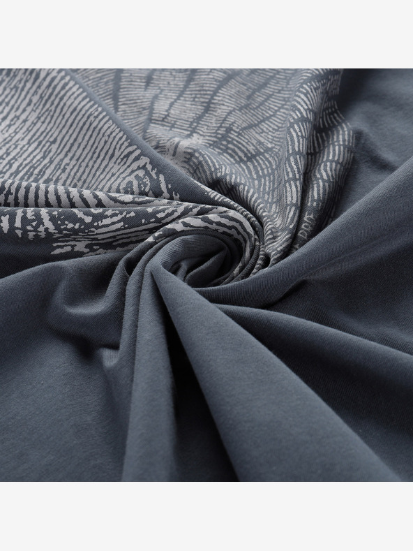 ALPINE PRO Muška majica kratkih rukava od organskog pamuka ALPINE PRO TERMES 2 tamna verzija škriljevca pa