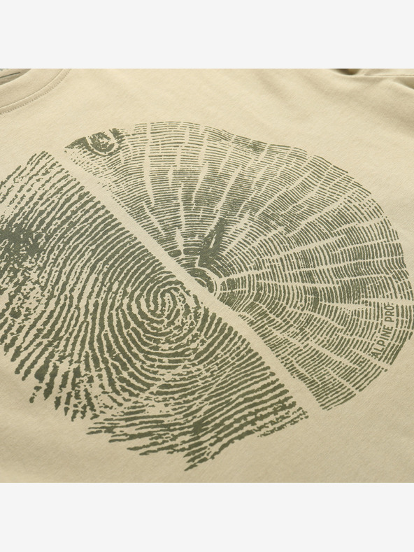 ALPINE PRO Muška majica kratkih rukava od organskog pamuka ALPINE PRO TERMES 2 keper verzija pa