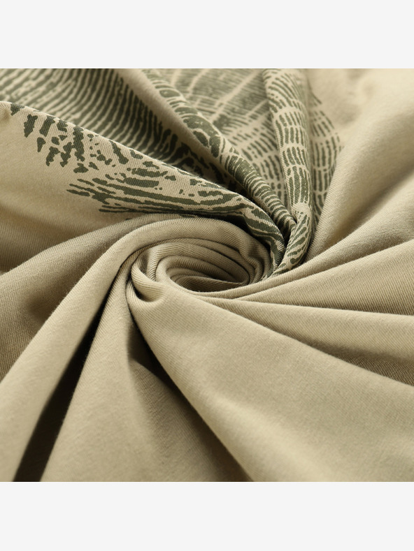 ALPINE PRO Muška majica kratkih rukava od organskog pamuka ALPINE PRO TERMES 2 keper verzija pa