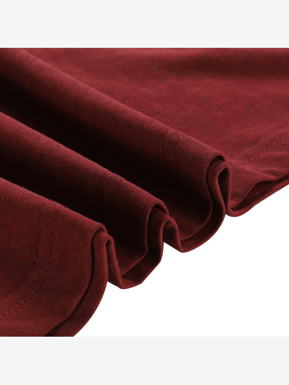 ALPINE PRO Muška brzosušeća majica s cool dry ALPINE PRO BOLEN 2 merlot varijanta pb