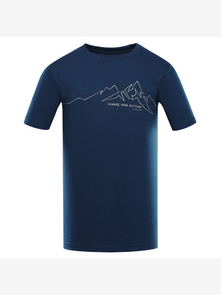 ALPINE PRO Muška brzosušeća majica s cool dry ALPINE PRO BOLEN 2 moonlit ocean kom varijantom