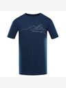 ALPINE PRO Muška brzosušeća majica s cool dry ALPINE PRO BOLEN 2 moonlit ocean kom varijantom