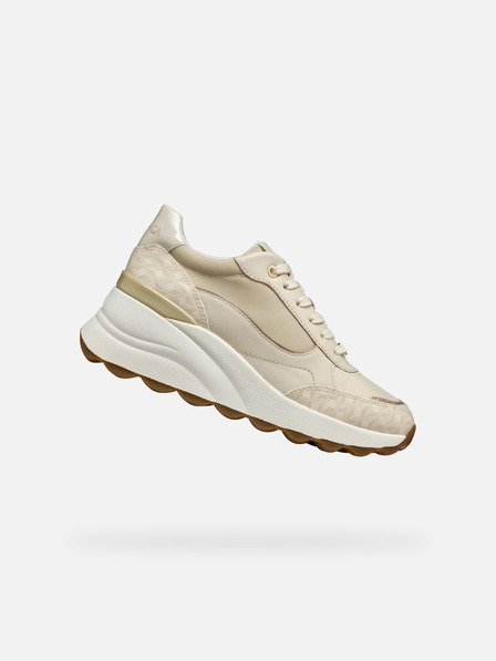 Geox Geox Spherica EC13 krem ​​ženske tenisice