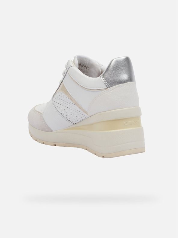 Geox Bijele ženske tenisice Geox Zosma