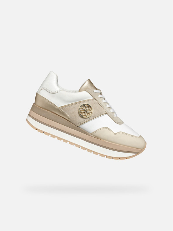 Geox Bijele ženske tenisice Geox Nekency