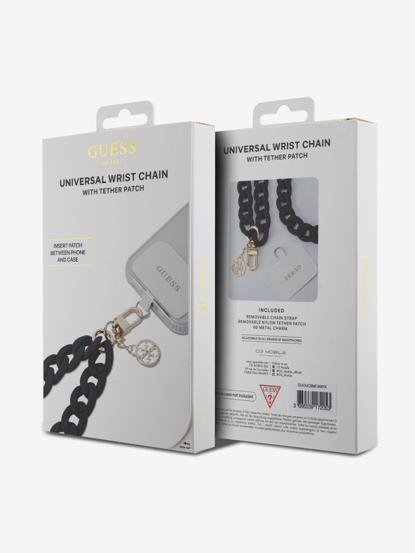 Guess Guess univerzalna narukvica 4G šarm crna