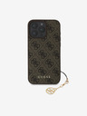 Guess Stražnja maska ​​Guess 4G Charm za iPhone 16 Pro Max Tone on Tone Brown