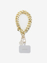 Guess Univerzální Popruh na Ruku 4G Charm Gold Etui za telefon