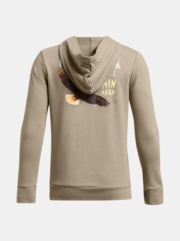 Under Armour Dječački hoodie Under Armour Pjt Rck Boys LS FZ HD Q1-BRN