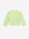 Marks & Spencer Marks & Spencer pleteni kardigan od čistog pamuka (2-8 godina) zeleni