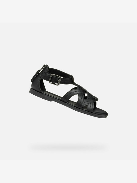 Geox Crne sandale Geox Karly za djevojčice